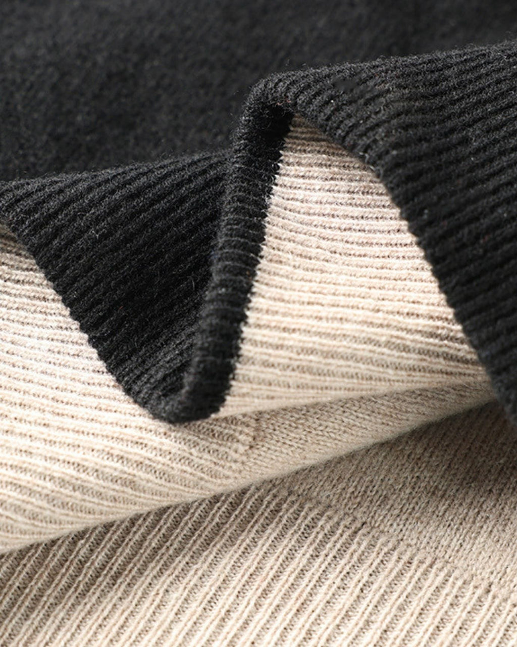 Wool & cashmere Vest Doble-Sided Zipper