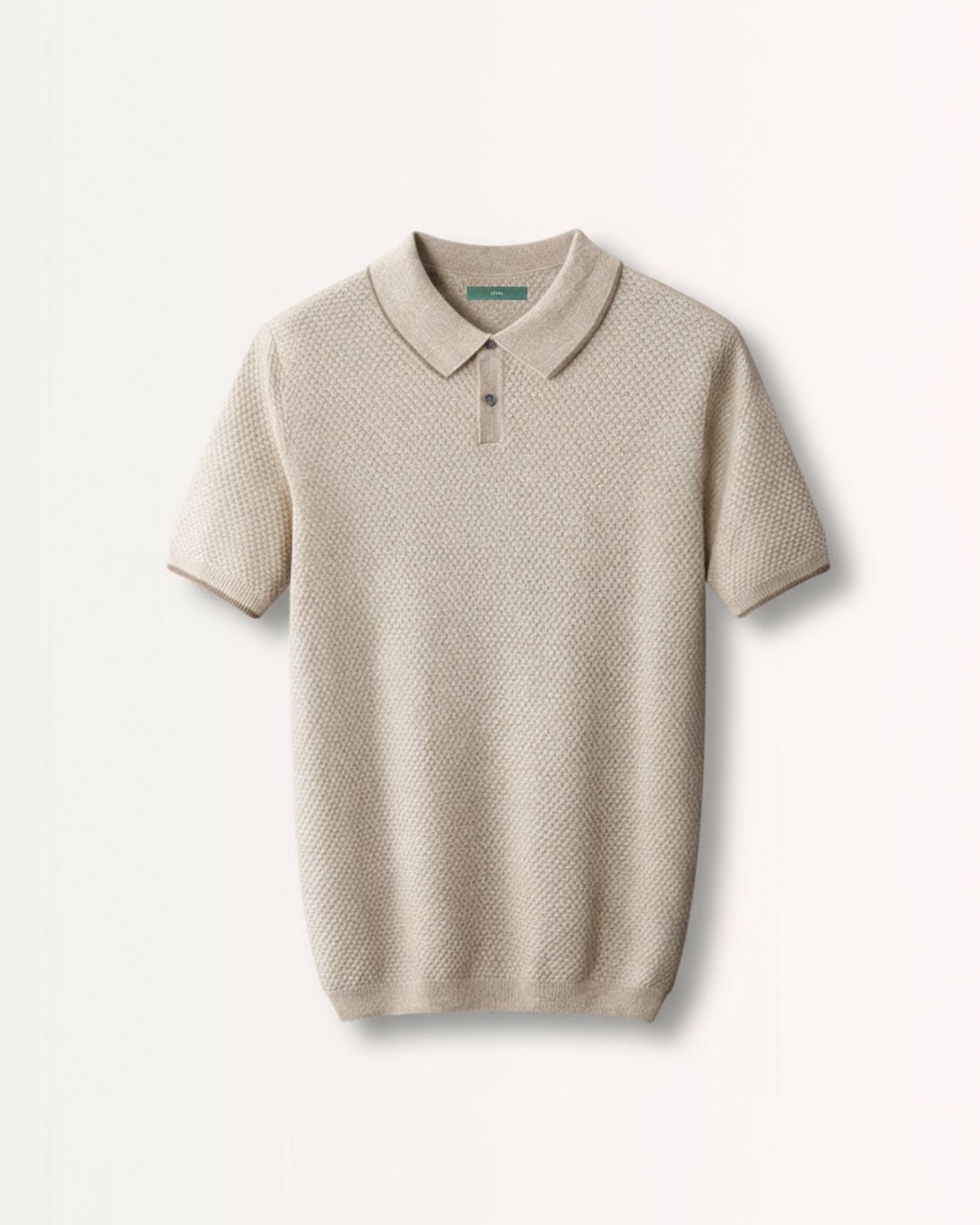 Cashmere Polo Short Sleeve Business Casual