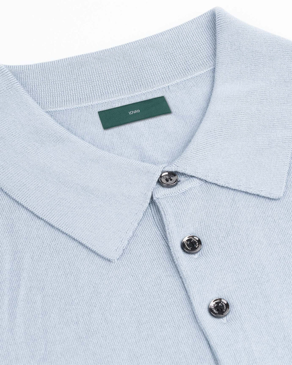 Mulberry Silk Cashmere Polo short-sleeved