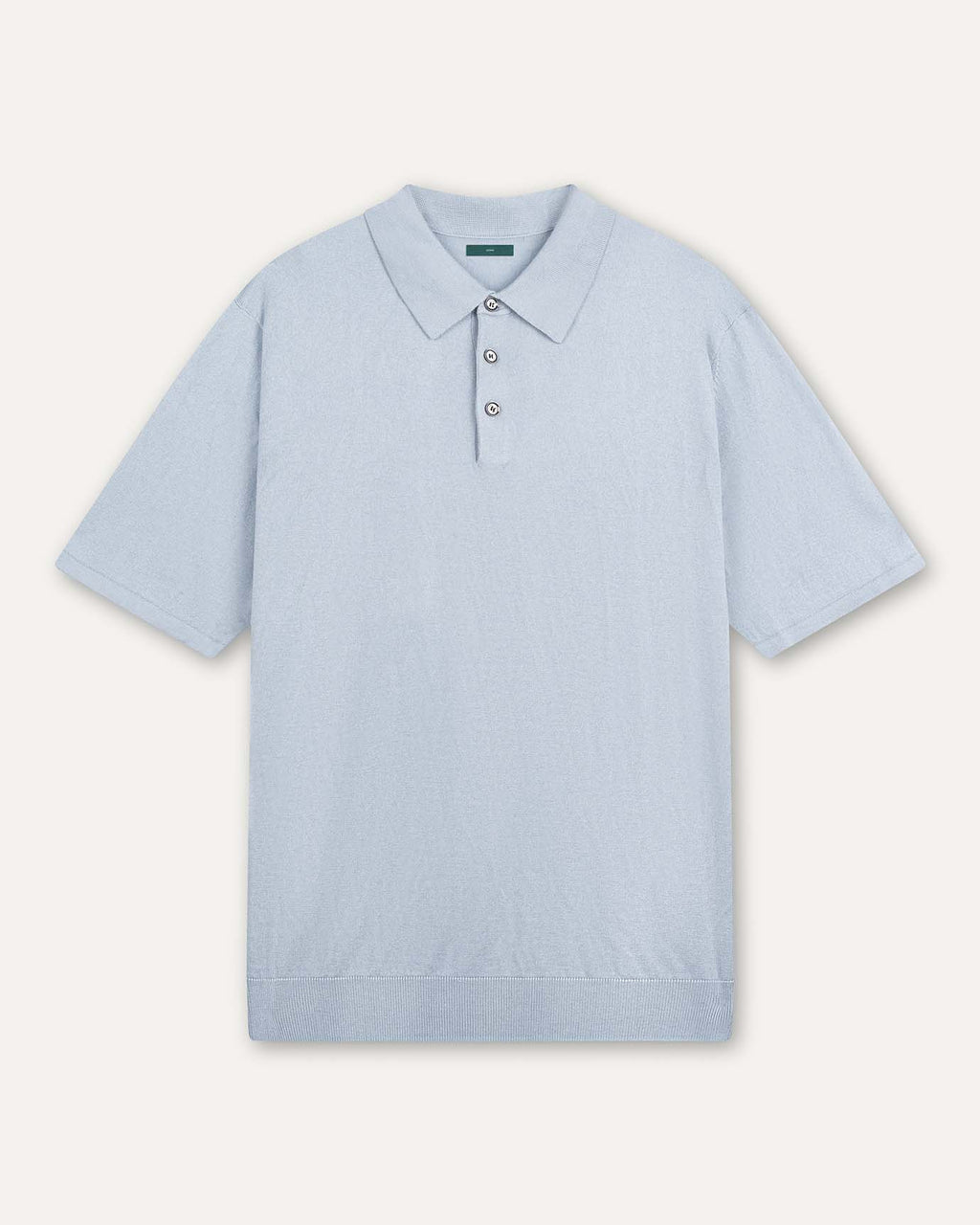 Mulberry Silk Cashmere Polo short-sleeved
