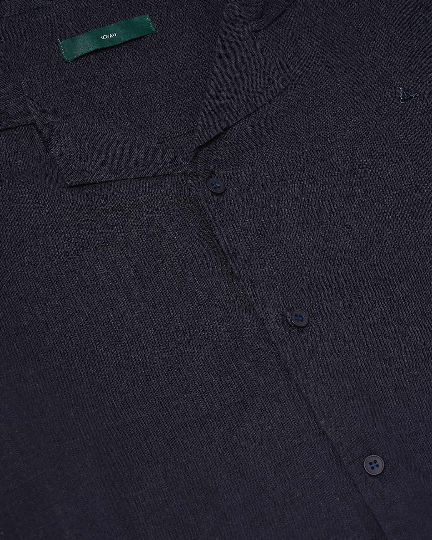 Old Money Dolce Vita Shirt - Navy Blue