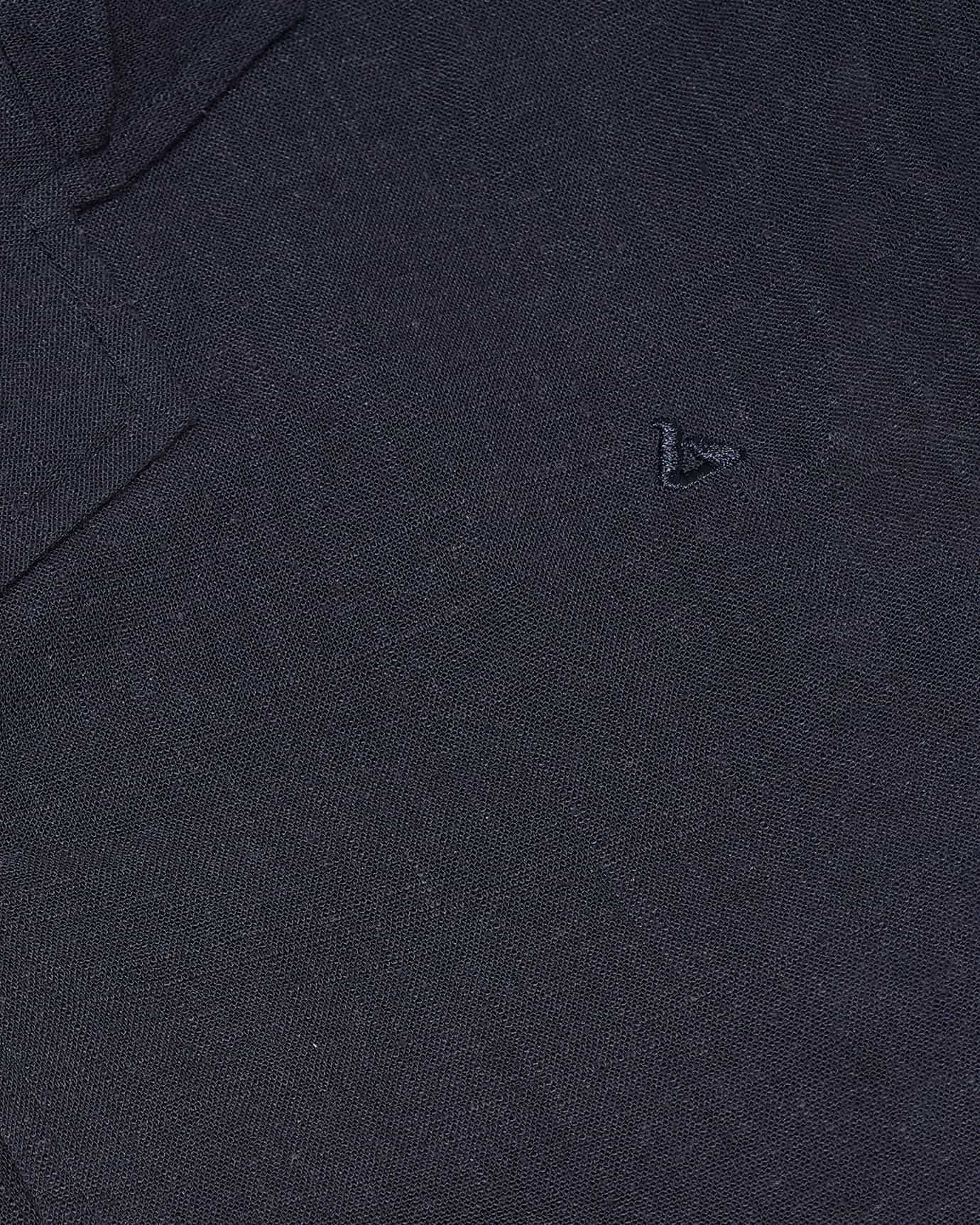 Old Money Dolce Vita Shirt - Navy Blue