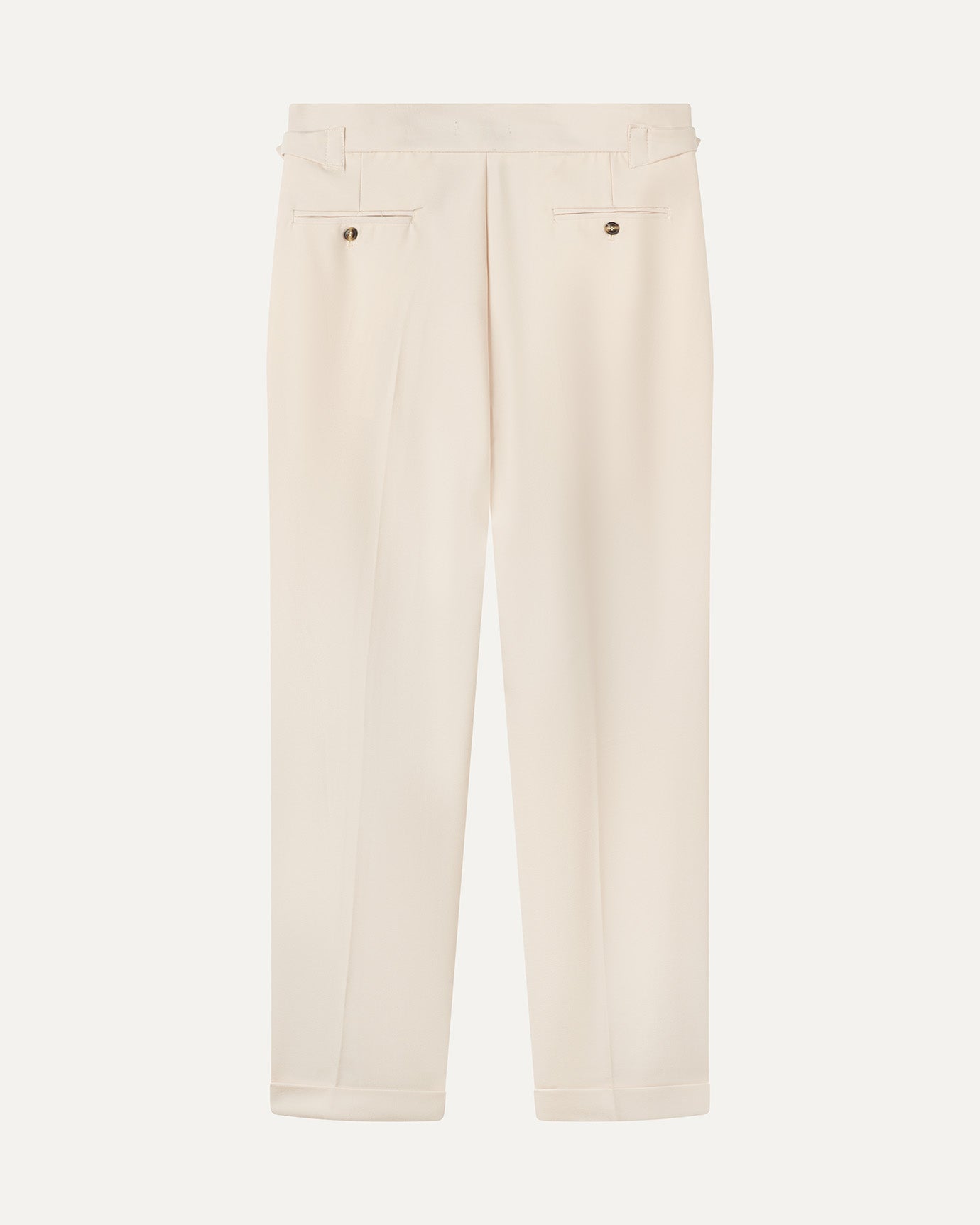 Fine Cotton Trousers Apricot