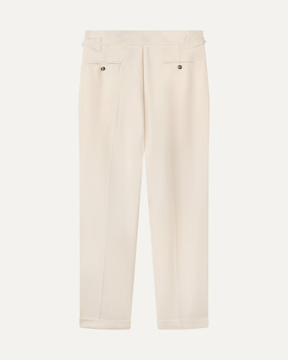 Fine Cotton Trousers Apricot