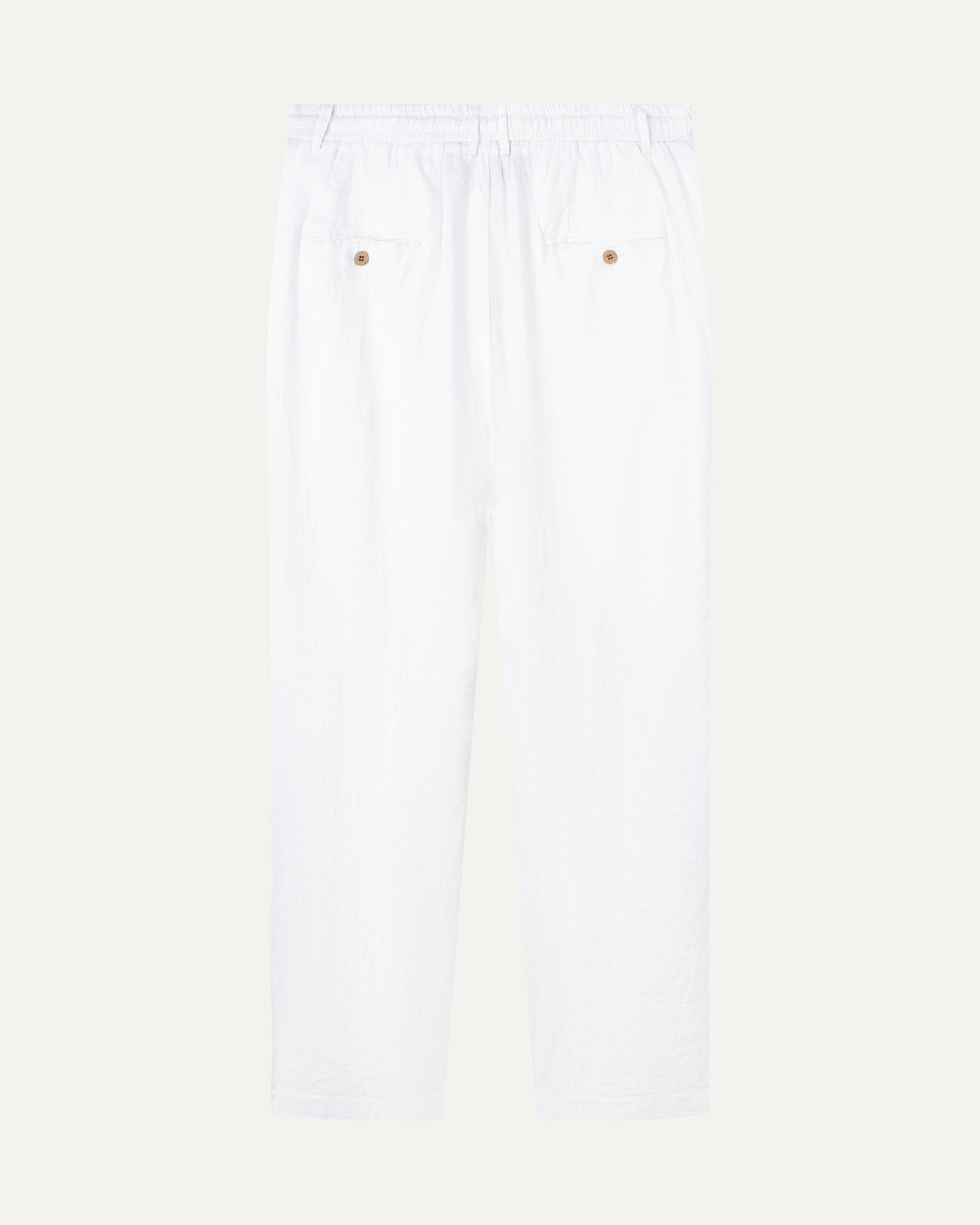 Ibiza Vice Linen Trousers Limited Edition White