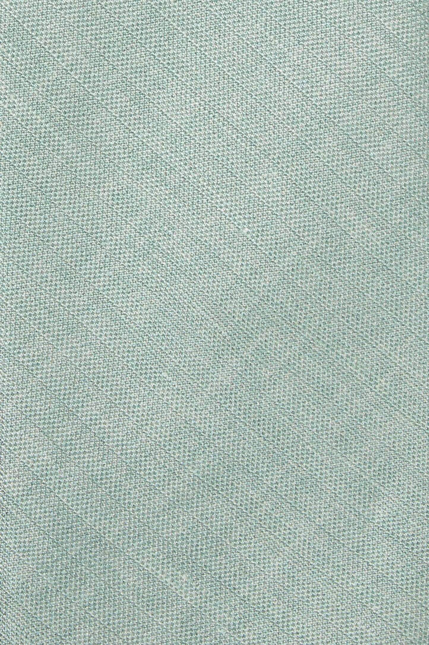 Green linen and silk tie - Made in Italy