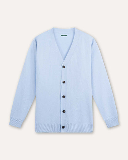 Old Money Wool Cardigan Sweater