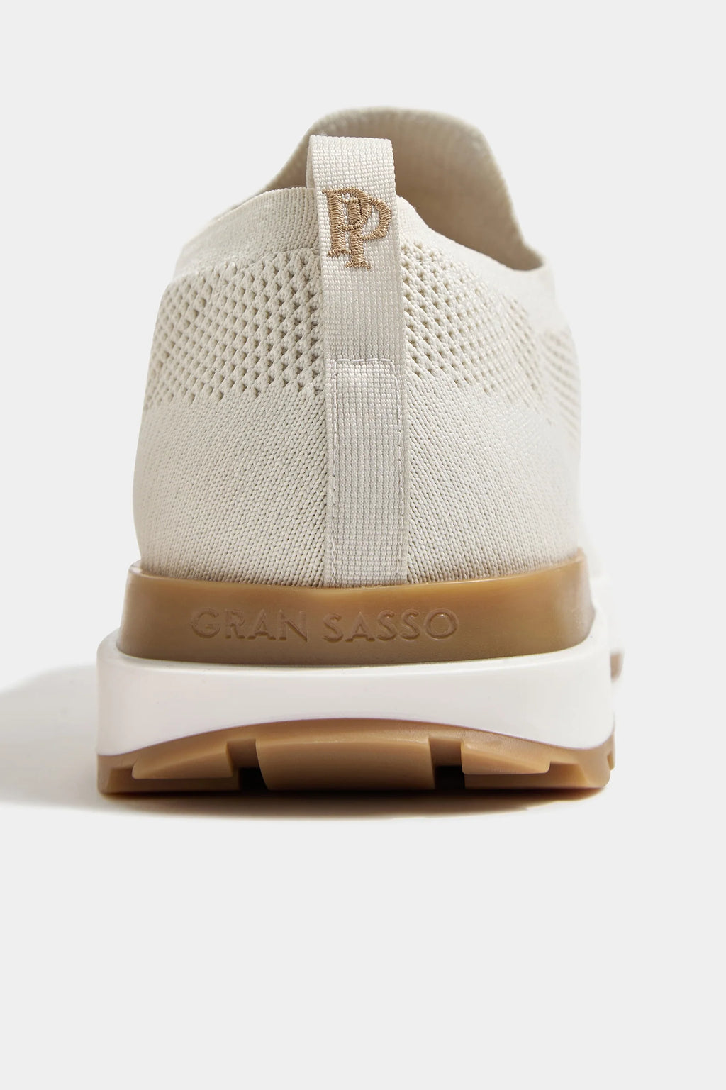 Off-white knitted sneakers - Made In Italy