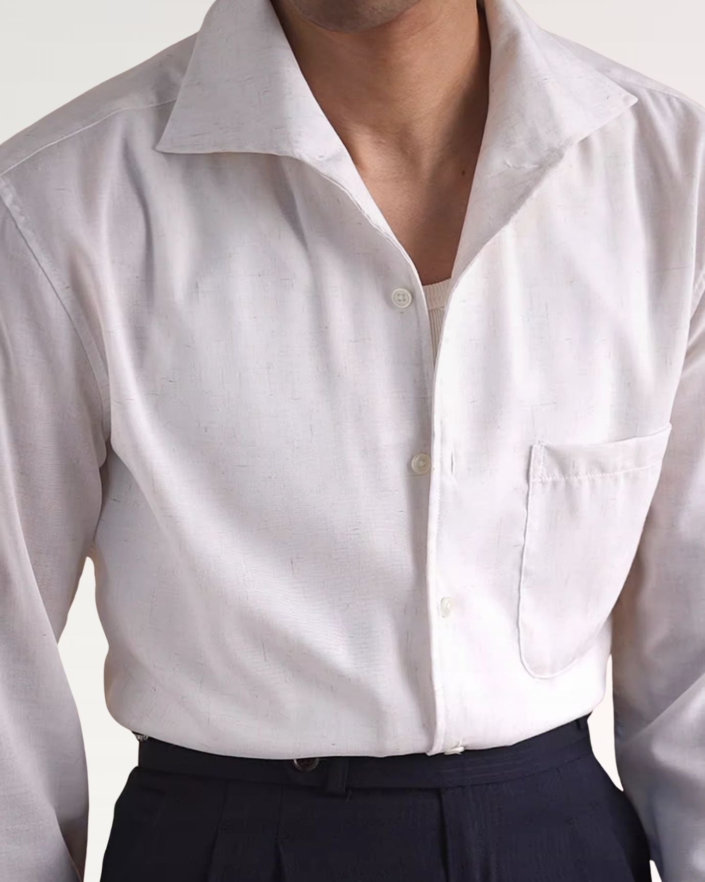 Retro Linen Light Casual Shirt