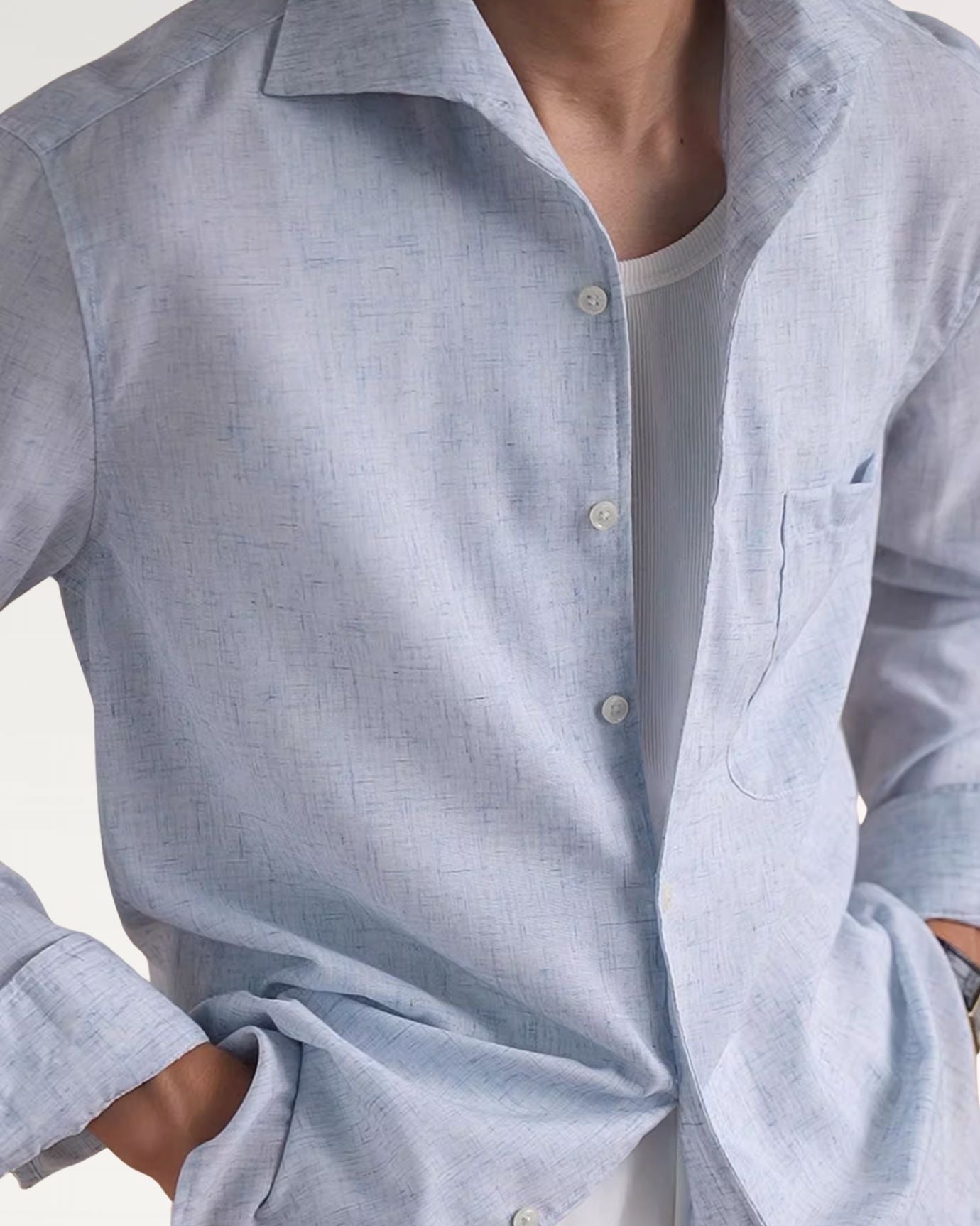 Retro Linen Light Casual Shirt