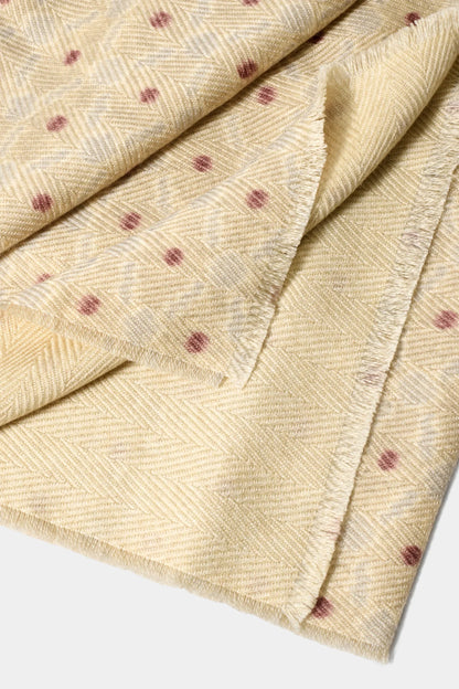Sand patterned scarf - Made in Italy