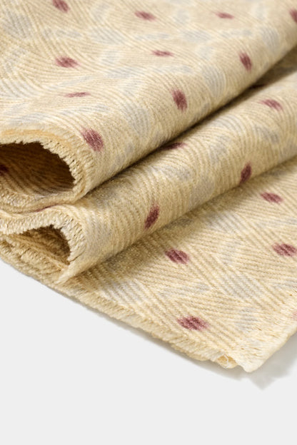 Sand patterned scarf - Made in Italy