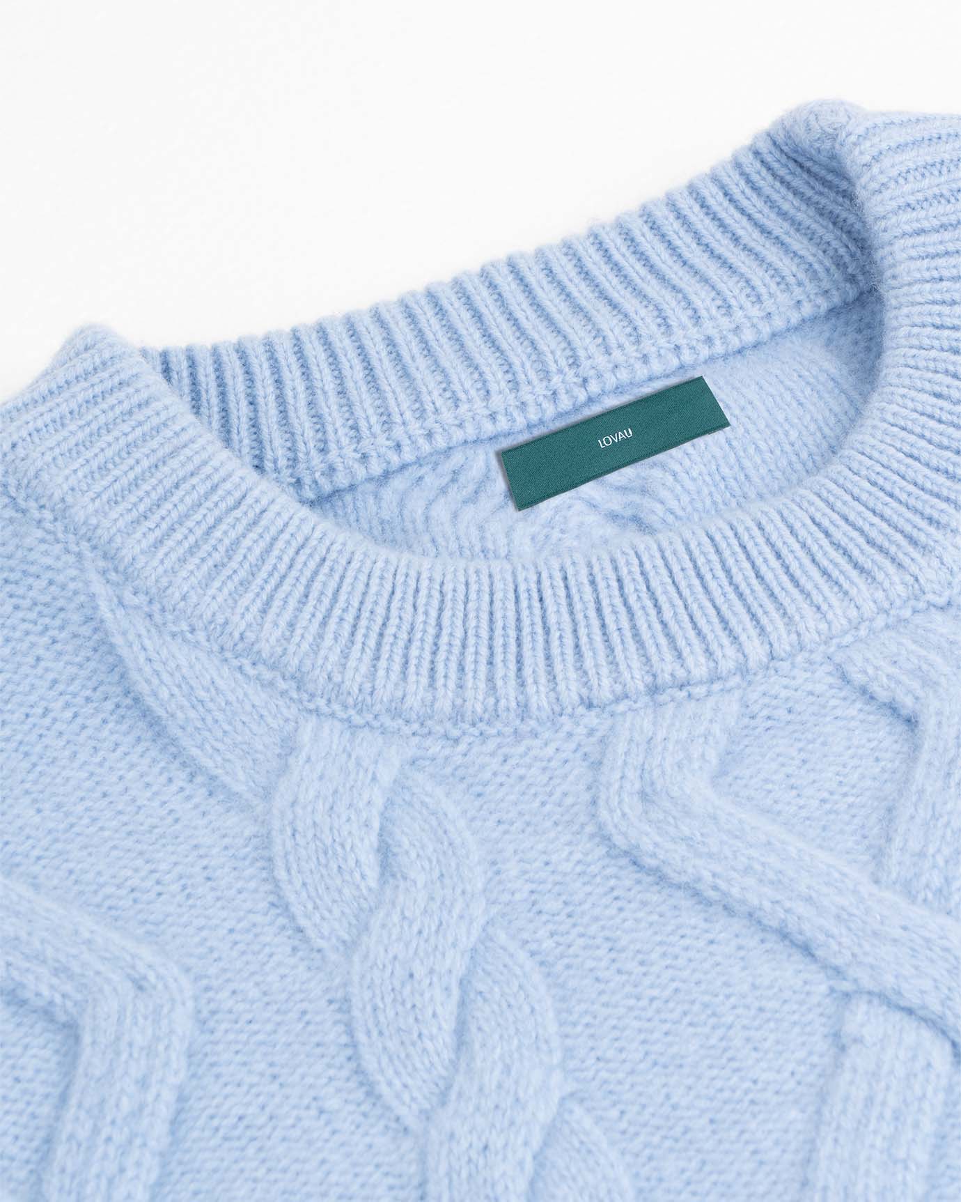 Fine Cashmere & Wool Sweater Pullover