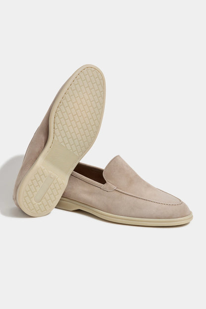 Beige loafers - Made In Italy