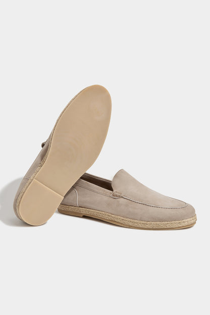Beige suede espadrilles - Made In Italy