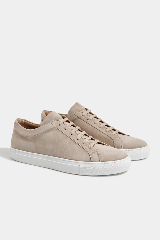 Beige Luxury Sneakers - Made In Italy