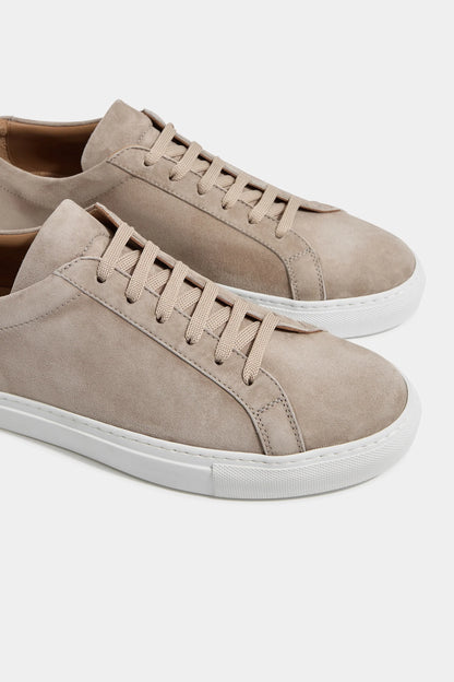 Beige Luxury Sneakers - Made In Italy