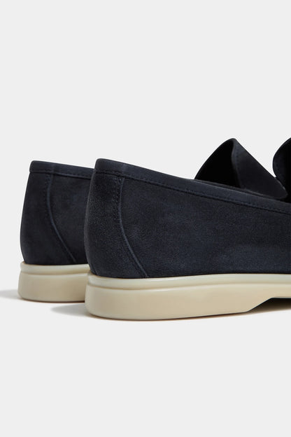 Blue loafers - Made In Italy