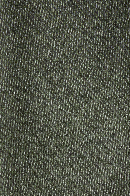 Green flannel tie - Made In Italy