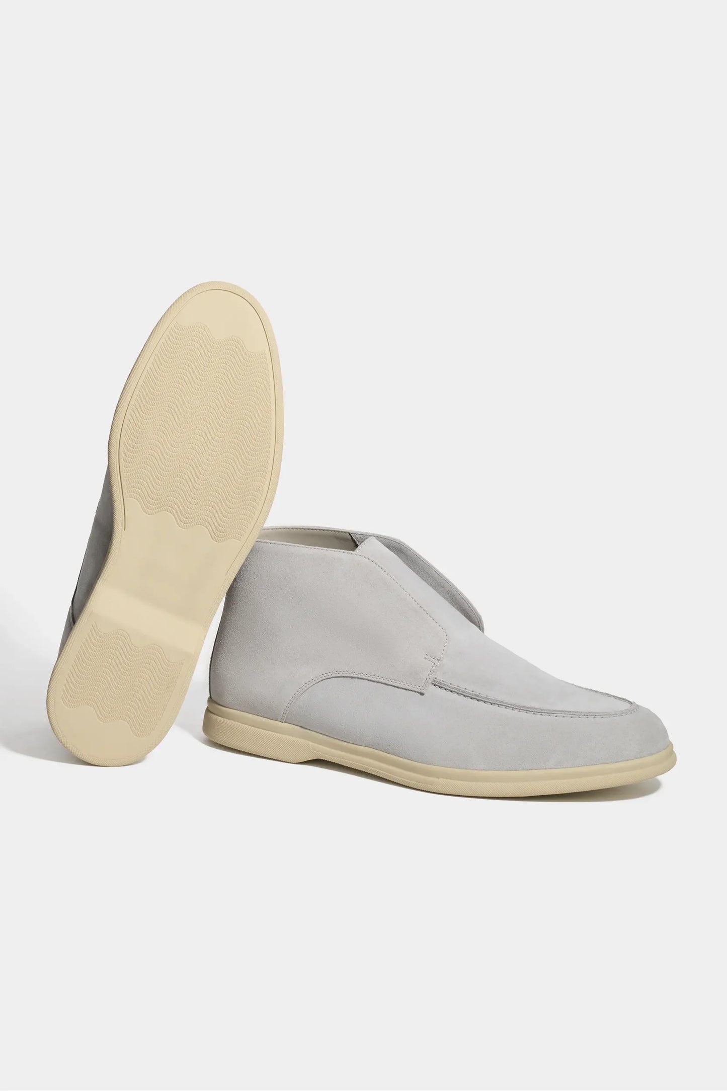 Light grey polacchino - Made In Italy