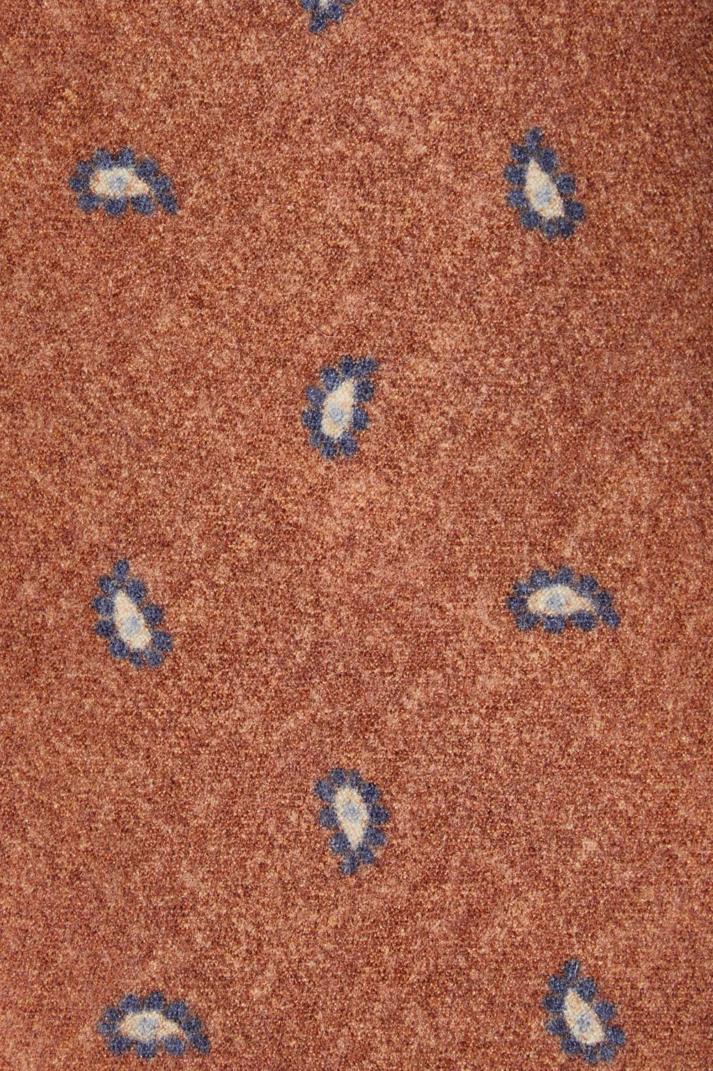 Rusty paisley tie - Made In Italy