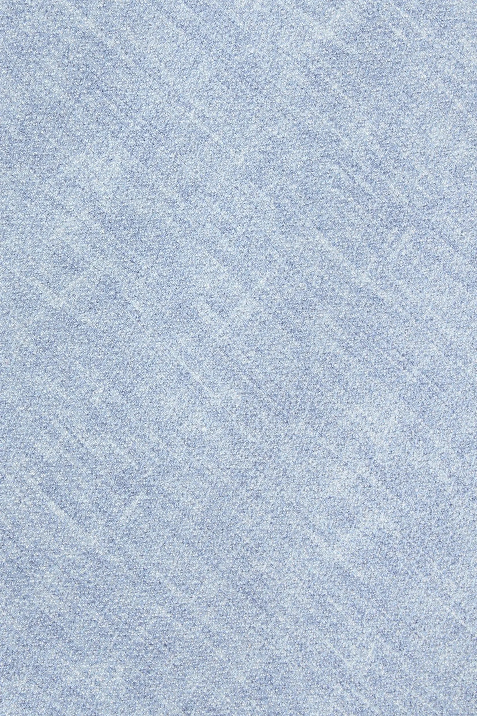 Sky blue linen and silk tie - Made in Italy