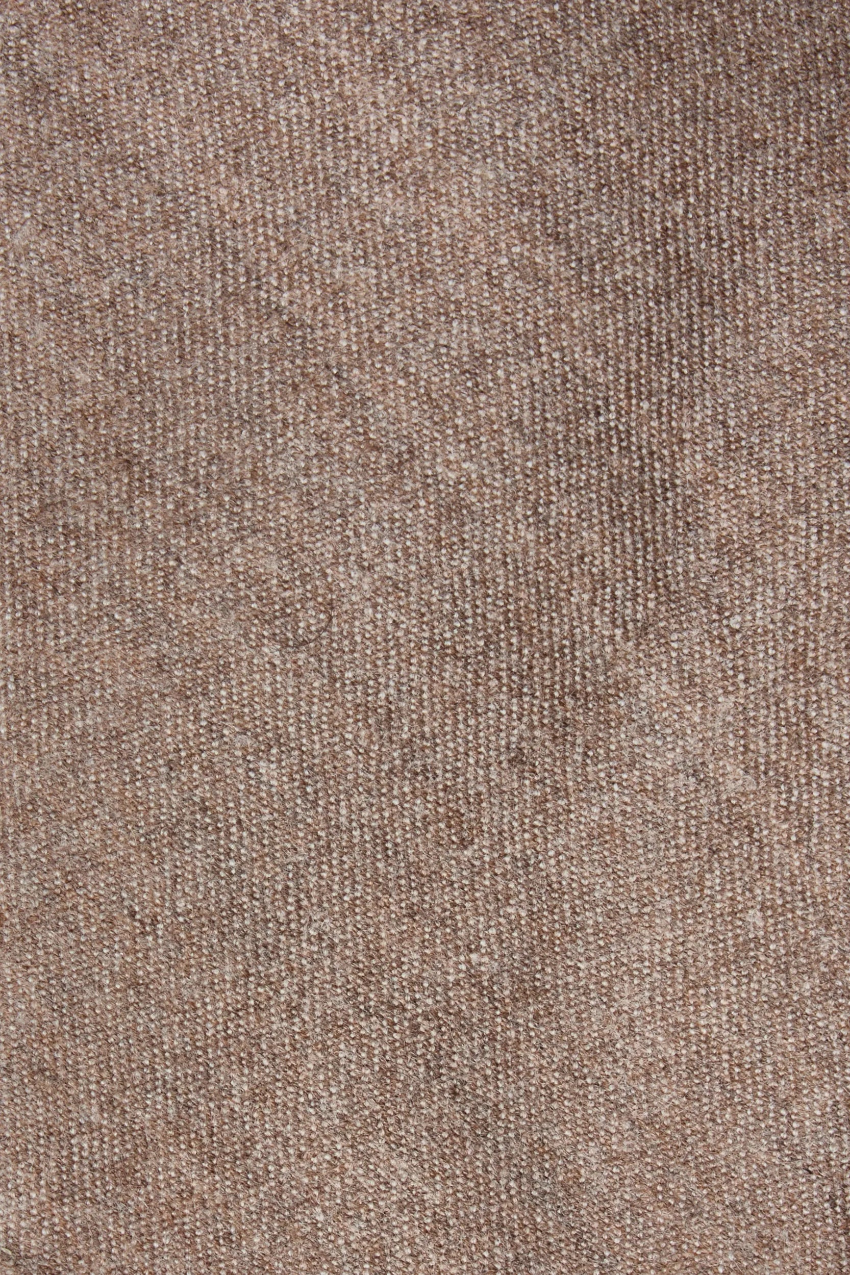 Taupe flannel tie - Made In Italy