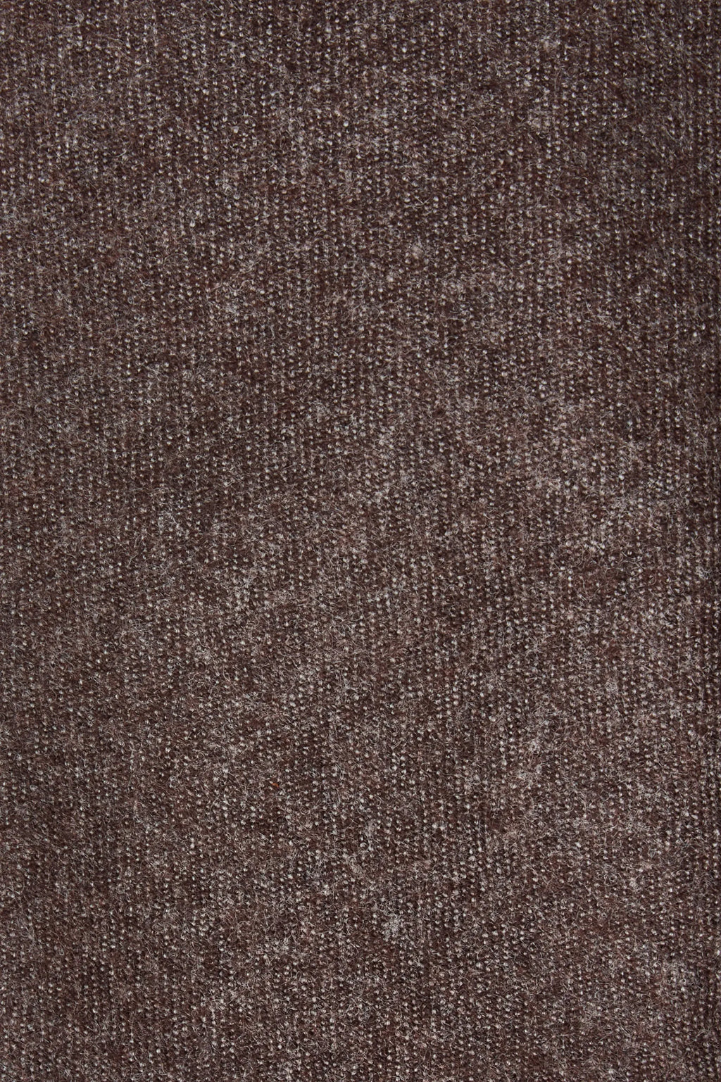 Tobacco flannel tie - Made In Italy