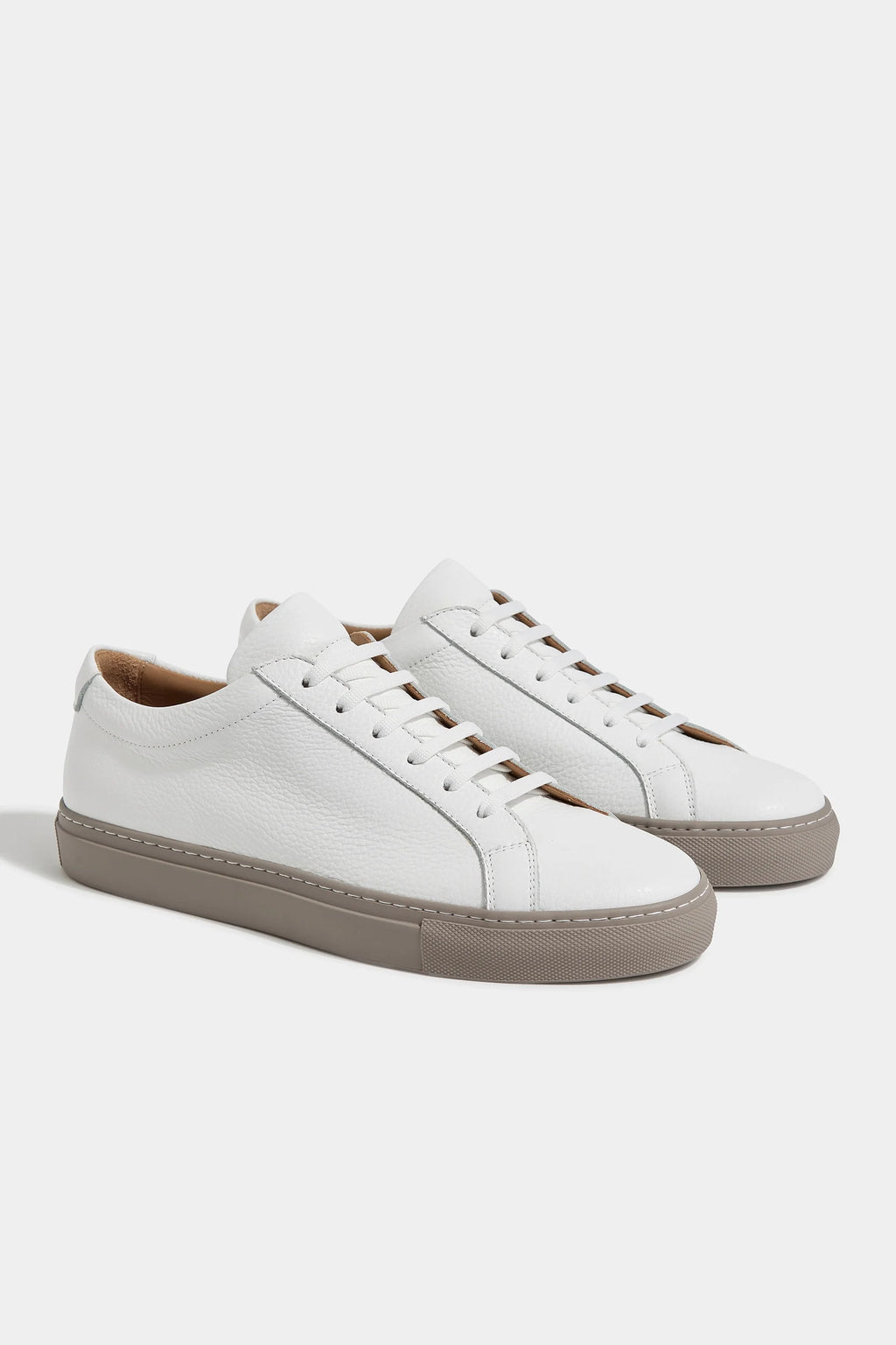 White leather sneakers - Made In Italy