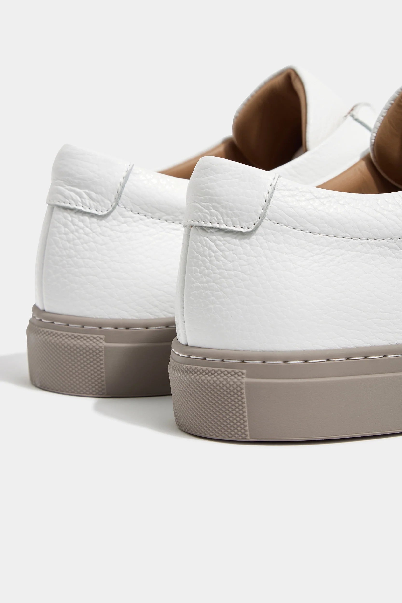 White leather sneakers - Made In Italy