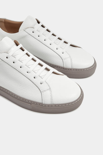 White leather sneakers - Made In Italy